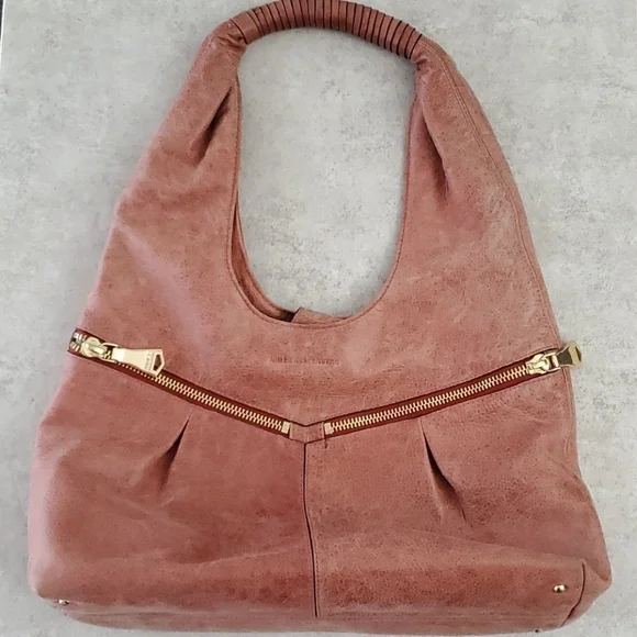Aimee Kestenberg Hobo Bag Leather Light Rust Gia