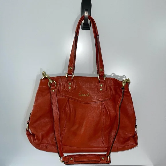 Coach Ashley‎ Convertible Hobo in Burnt Orange