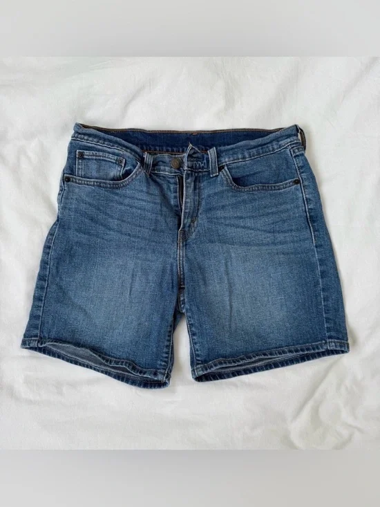 Classic Blue Denim Women's Shorts