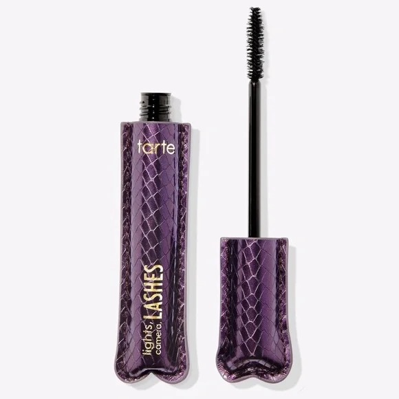 Tarte Lights Camera Lashes 4-in-1 Vegan Mascara Black Full Size NIB