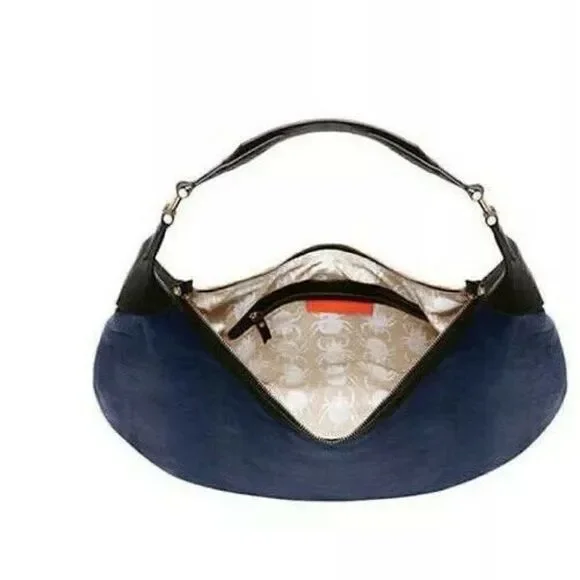India Hicks - Isabella Hobo Bag - Blue - New