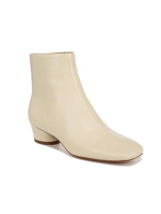 Vince Ravenna Leather Bootie Moonlight Size 6 US/ 36 EU