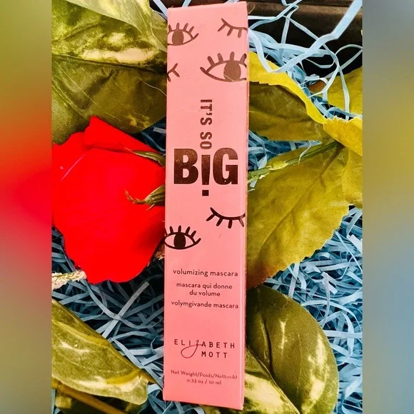 NIB Elizabeth Mott It's So Big Volumizing Mascara in Black