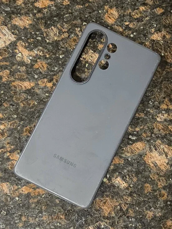 Galaxy S25 Ultra Black Silicone Case
