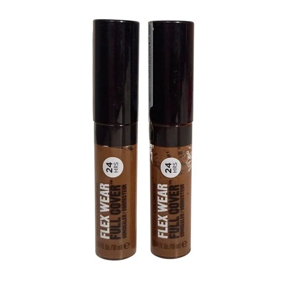 (2 PACK) Revlon ColorStay Flex Wear, full Cover Concealer 078 Truffle 0.34 fl oz