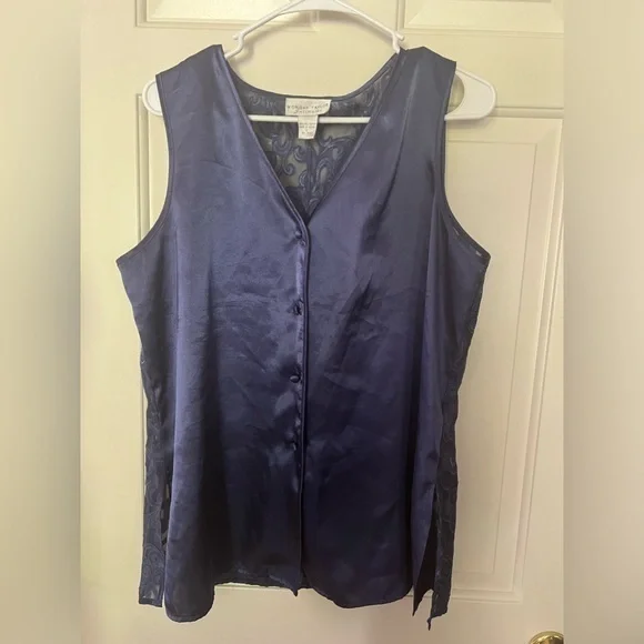 Morgan Taylor Intimates sleep sleeveless top, Large