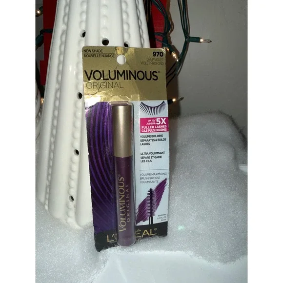 LOréal Voluminous Original‎ Mascara Deep Violet 970 Volume Maximizing 0.27 fl oz