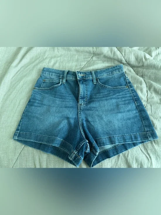 Lee Blue Denim Jean Shorts