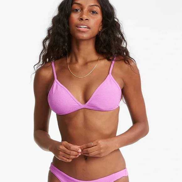 Billabong Triangle Top in Bright Orchid