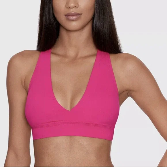 Lauren Ralph Lauren Women's Beach Club Solid Twist Cross Back Bikini Top New
