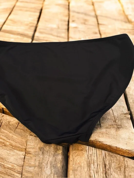Classic Black Bikini Bottom - XL