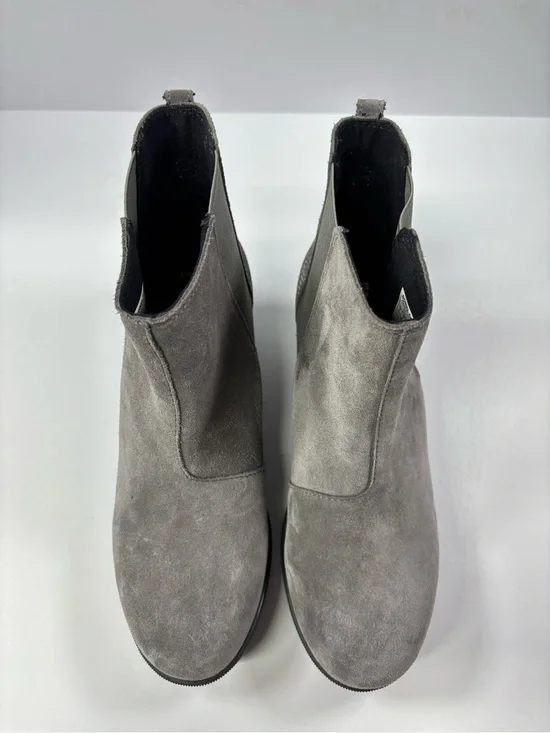 ✨Sorel Joan of Arctic Wedge II Chelsea Metallic Gray Size 5