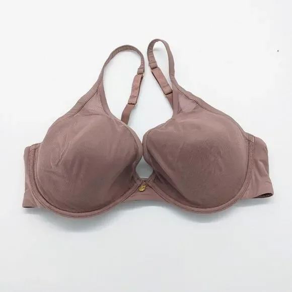 Thirdlove Neutral 24/7 Classic Contour Plunge Bra Wired Size 38E