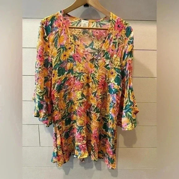Anne Cole Gauze Swim Cover up- women’s XS/S