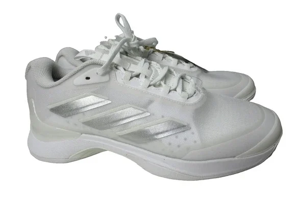 Adidas Avacourt 2 Womens Sz 8.5 Tennis Sneakers Cloud White Pickleball IG3030