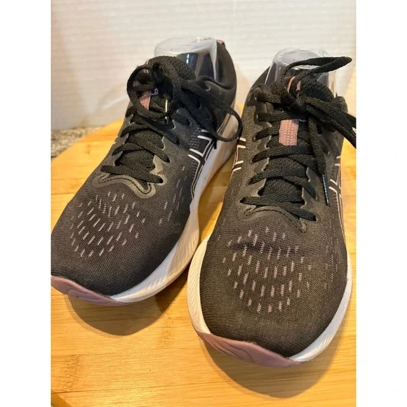 ASICS Gel‎ excite 10 Women's Running Shoes Black Pink Athletic Sneakers Size 9