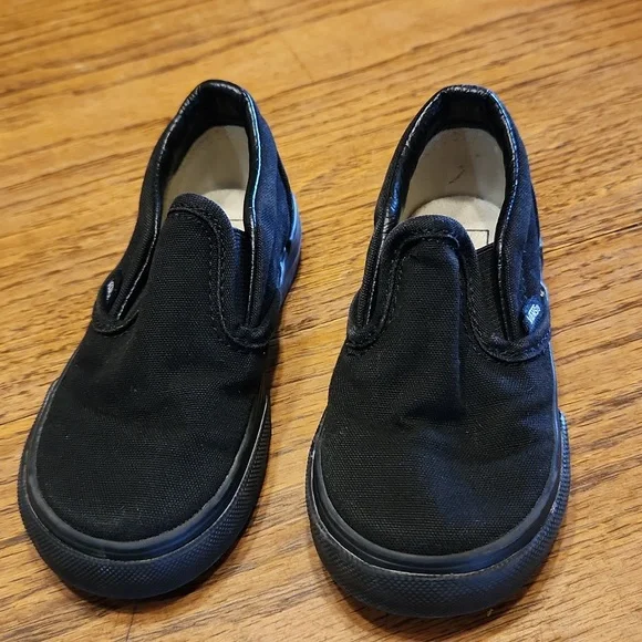 Vans Black Unisex Toddler 6.5
