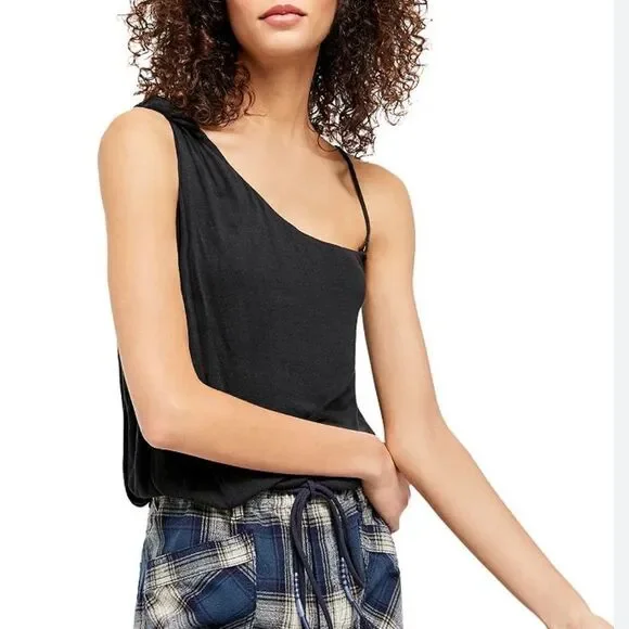 Free people black marina tank‎ top