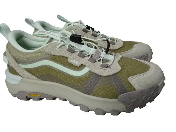 Vans Crosspath XC MTE Trail Shoes Beige Green Mint Lace Shoes Womens Sz 10