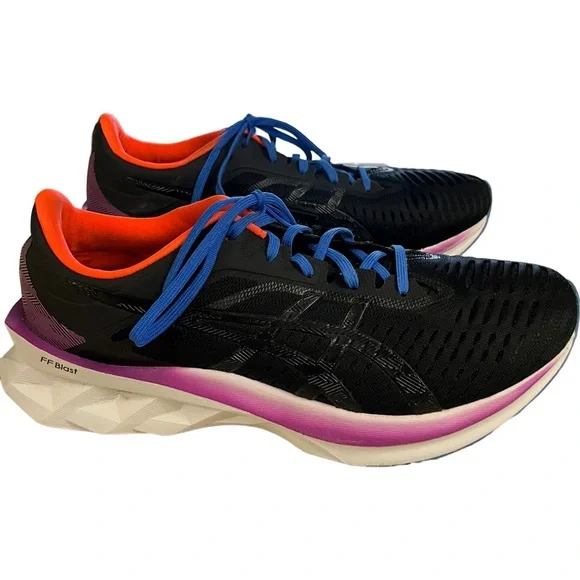 Asics Novablast Black / Magenta Women’s Gym Running Size 10