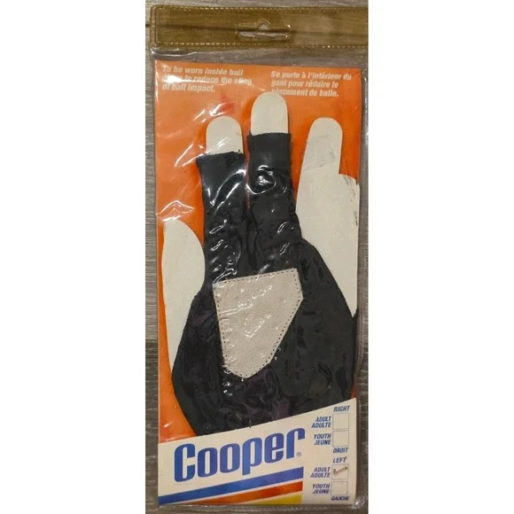 Vintage Cooper Viscolas Power Palm Glove Adult Left Black New