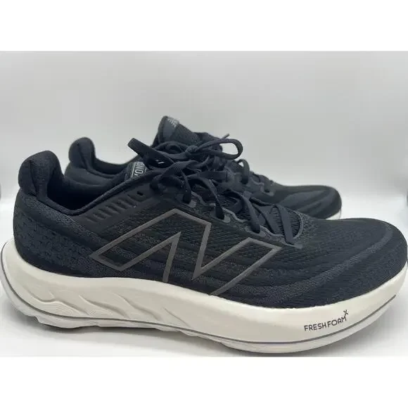 New Balance Fresh Foam Vongo v6 Black White Men's 12D MVNGOLK6 New