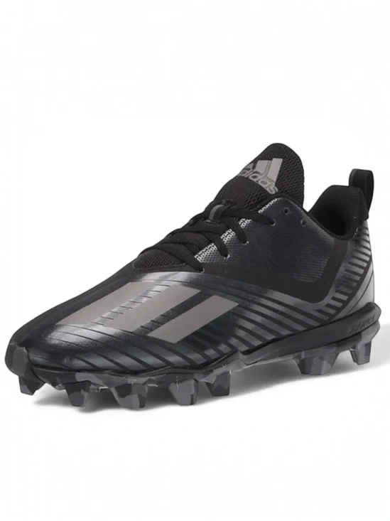 Adidas Adizero Spark Men’s Cleat Black Athletic Shoes Size 12
