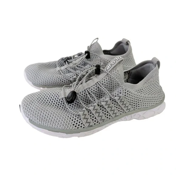 DLGJPA Water Sport Shoes Womens EU 37 US 6.5 Gray‎ Beach Pool Vaca Lightweight