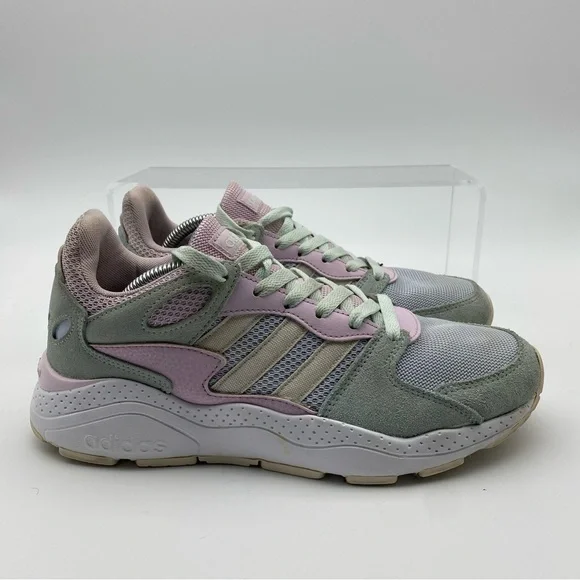 Adidas Chaos Aero Women Size 8 Shoes Pink Sneakers Running Walking Trainer