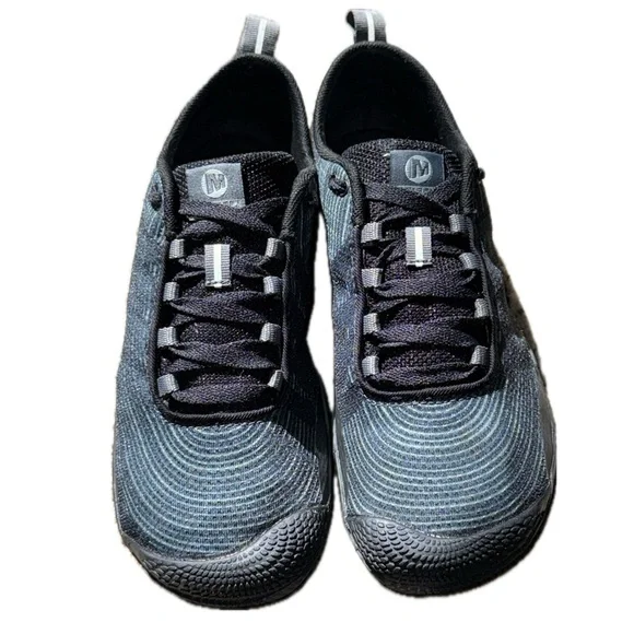 👟🌌 MERRELL Blackcastle Rock‎ Vibram Trail Sneakers Black Gray Women’s US 9.5
