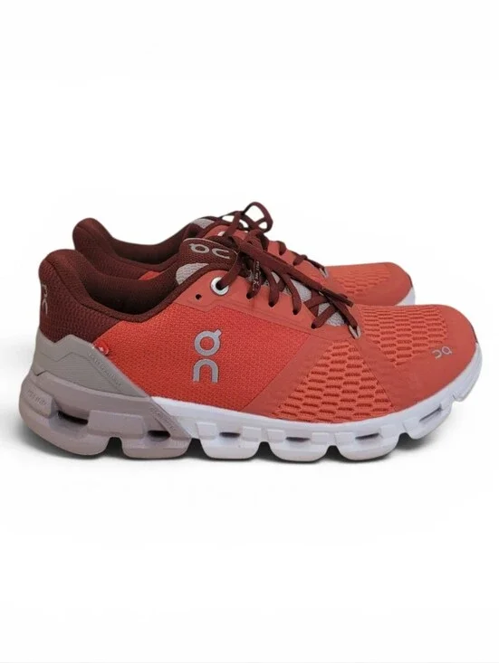 On Running Cloudflyer 5 Running Shoes Size 5.5 Coral Maroon Sneakers