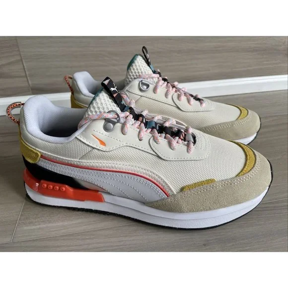 New Puma 385645 01 City Rider HC Lego Kids Boy's Sneakers Shoes Casual‎ Size 6.5