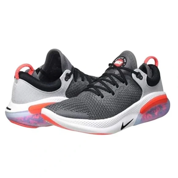 Nike Joyride Run Flyknit Mens Running Shoes Grey Crimson AQ2730-004 Size 11.5