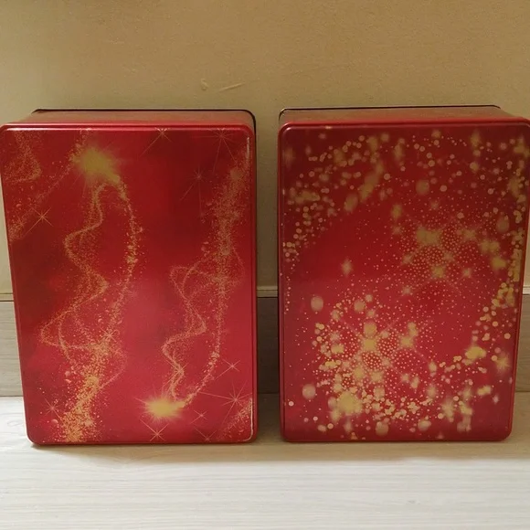Holiday Tin Gift/Storage Containers