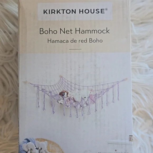Boho Net Hammock- Lavender