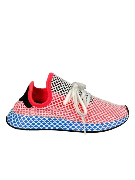Adidas Deerupt Runner Athletic Youth 4.5 Rare Solar Red DA9610 Womens‎ Size 6