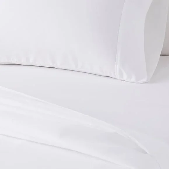 Amazon Basics Twin XL Sheet Set Bright White NIB Dorm Bedding