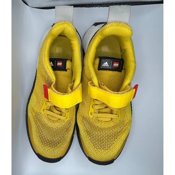 Adidas LEGO Collaboration Yellow Kid's Sneakers Size 3‎ Youth #62