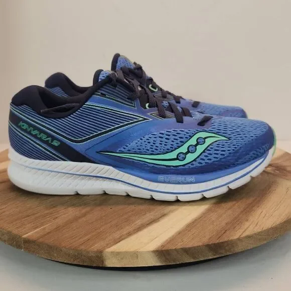 Saucony Kinvara 9 Women's running shoes Size 7 Blueish Purple & Teal
