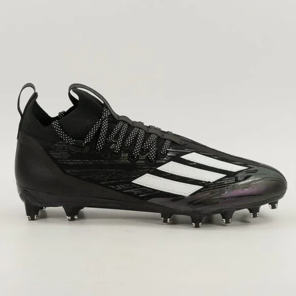Adidas Adizero Primeknit RFS 'Black Purple' HP8861 Football Cleats size 12.5
