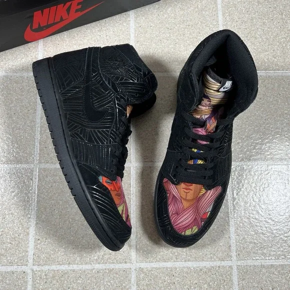 Nike Air Jordan 1 Retro High 'Los Primeros' (AH7739 001) Shoes Size:‎ 10.5