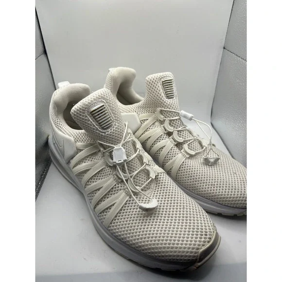 Nike Shox‎ Enigma White Athletic Sneakers Women's Size 10 AQ8554 100