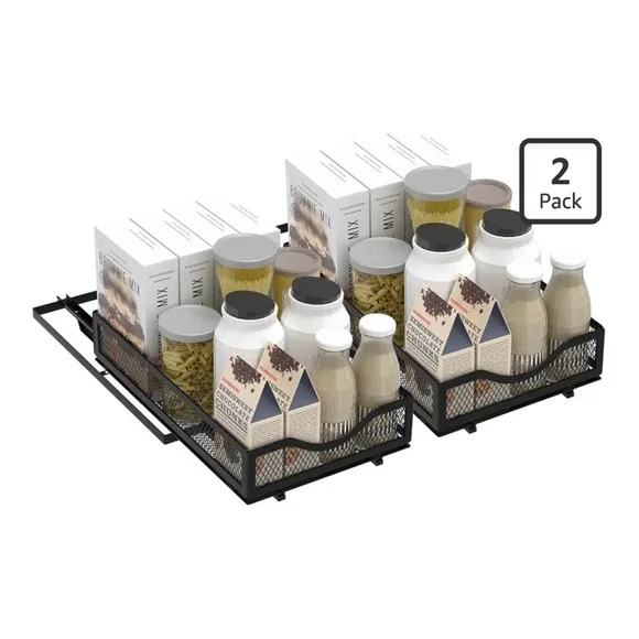 OPEN BOX‎ Pull out Cabinet Organizer (WHITE)