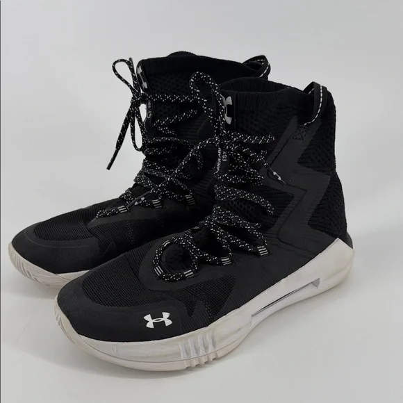Under Armour Highlight Ace 2.0 Black Volleyball Shoes 3021376-001 Womens Size 10