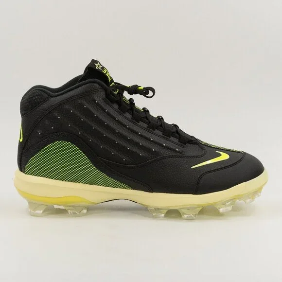 Nike Griffey 2 MCS 'Black Volt' HF1579-001 Molded Baseball Cleats size 14