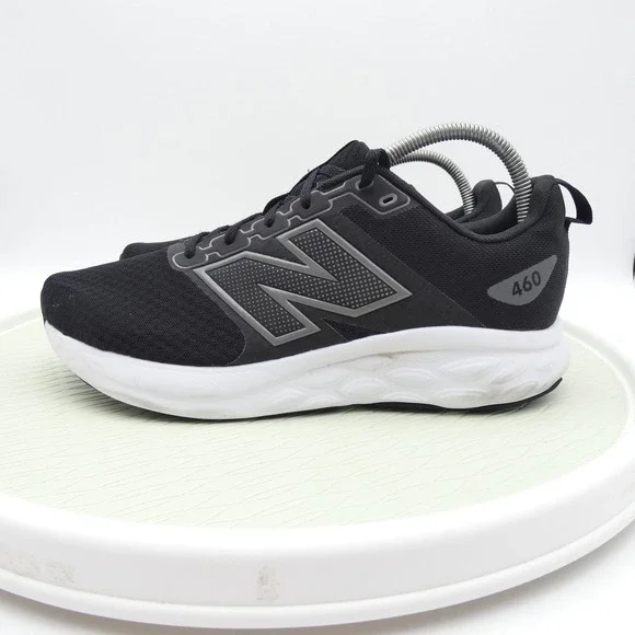 New Balance 460 v4 Mens Running Shoes Black White M460LK4 10.5 Wide 2E Sneaker