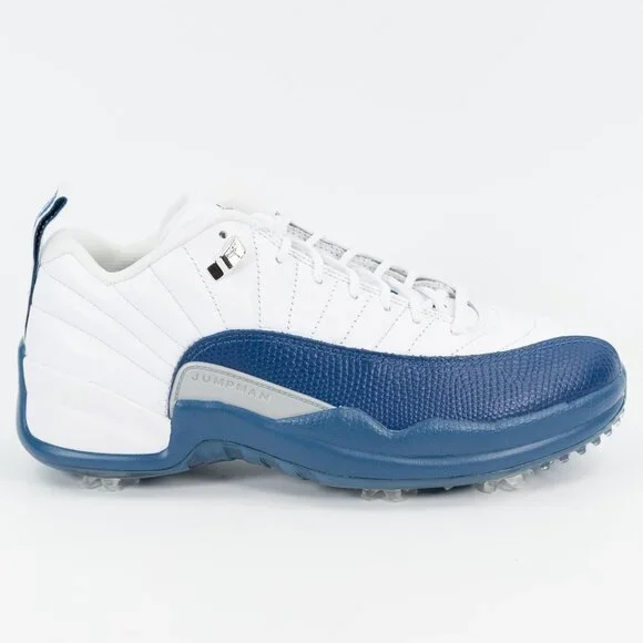 Air Jordan XII 12 Retro Low G 'French Blue' DH4120-101 Golf Cleats Multi Size