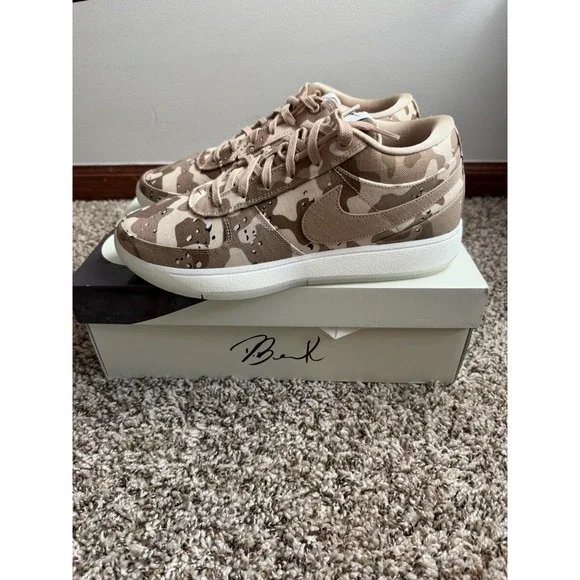 Nike Book 1 Desert Camo Mens Size 10 Sesame Sanddrift White Natural IM1360 200