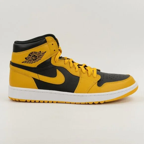 Air Jordan 1 High Golf 'Pollen' DQ0660-700 Golf Cleats size 14