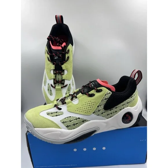 SHAQ RAQ LOW- Mens Size 10.5 Green/Black  Basketball Shoes AQ95009MK- NEW IN BOX